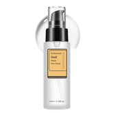 Loske Snail Mucin Serum bottle close-up showing hydrating formula