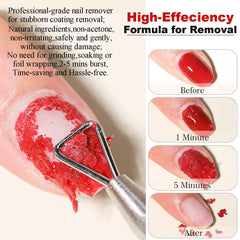 Louinstic cuticle oil bottle nourishes and hydrates nails after removal.