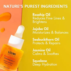 LOUMI Aloe vera and algae blend image—deep moisturization with soothing plant actives.
