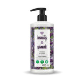 Love Beauty And Planet argan oil lavender bottle, smooths frizz