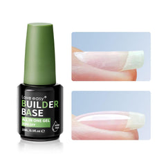 Love easy Hema Free Builder Gel base coat application for smooth ridges filling and long wear.