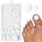 LoveOurHome press-on toenails with tabs for quick at-home pedicure