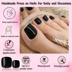 LoveOurHome ready-to-wear toe nails save salon time and drying wait.