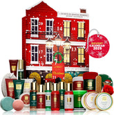 Lovery Advent Calendar contents reveal 24 pampering gifts for daily treats.