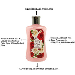 LOVESTEE Love of Rose body lotion bottle delivers quick absorption and nourishment.
