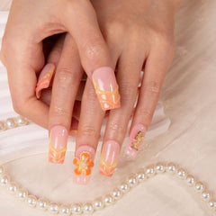 LOVFUL handcrafted full-crystal nails with artisanal detail and salon-worthy shine