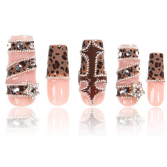 Lovful Totally Blessed press-on nails, square shape, salon quality at home use.