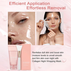 LOYOTICE peel-off mask texture close-up shows a smooth finish.