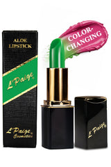 L'Paige Lipstick BASIC GREEN color-change on lips adapts to warmth