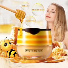 LSxia apple lime lip mask pot nourishes and smooths lips.