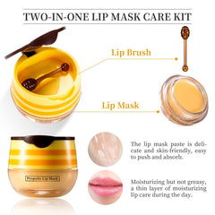 LSxia watermelon lip mask pot offers cooling, nourishing lip care.