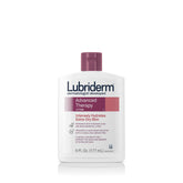 Lubriderm Advanced Therapy lotion bottle providing long-lasting moisture for extra-dry skin.