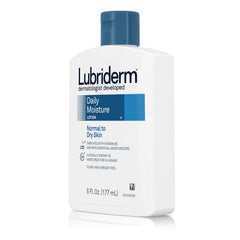Lubriderm Daily Moisture hands application on skin