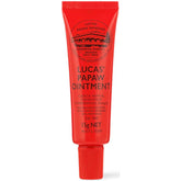 Lucas Papaw Ointment tube with lip applicator for precise on-the-go lip care.