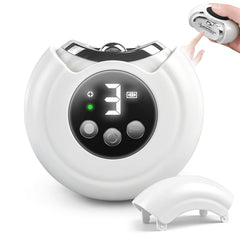 Lucidora 3-in-1 electric nail clipper with LED light for precise trimming