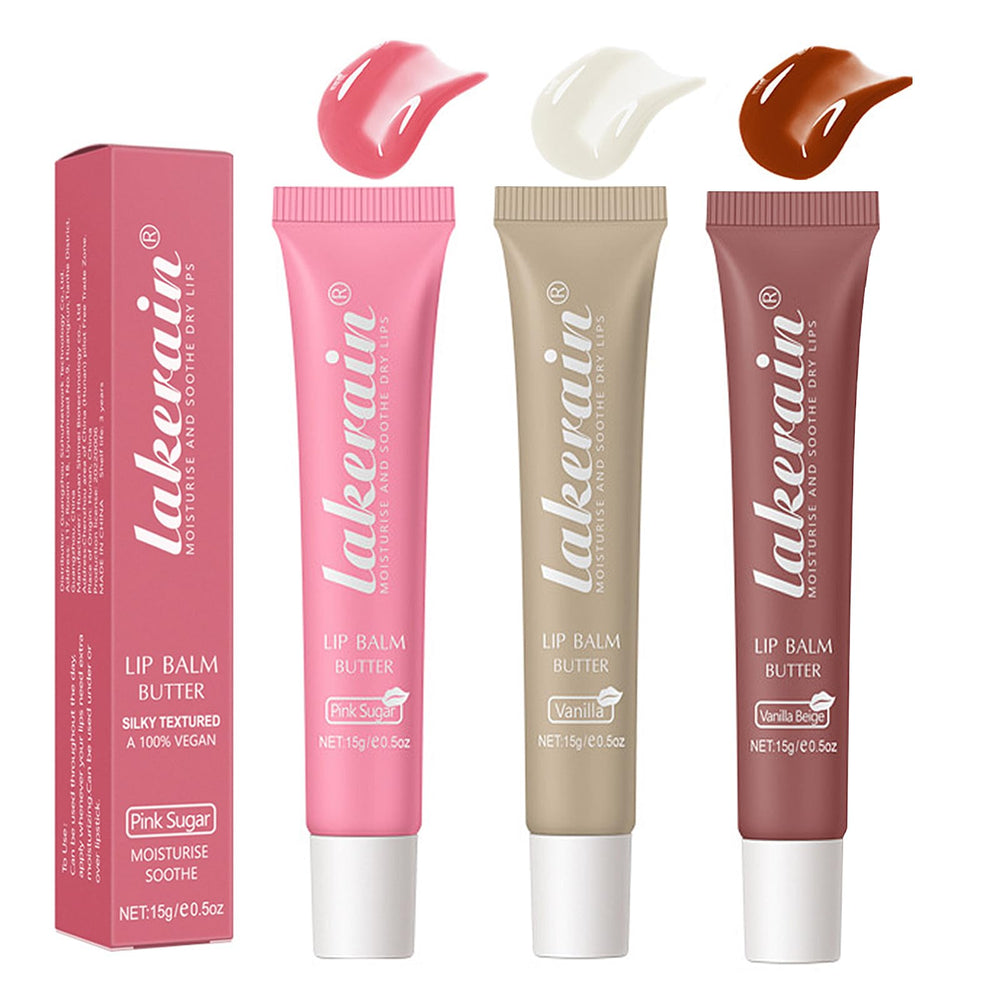 LuckNest lip-balm-tube offers a 3-color glossy finish with hydrating lip care.
