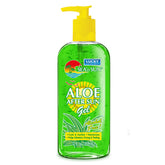 Lucky Super Soft Aloe Vera After Sun Gel bottle soothing sun-exposed skin after outdoor activities.