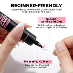 Luckyfairy no lamp needed quick-dry formula for daily wear