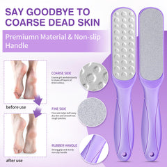 Lucotiya foot file provides fast callus reduction and soft skin
