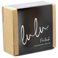 Lulu Candles Sexy Gal sandalwood rose body lotion, fast-absorbing hydration for soft skin.