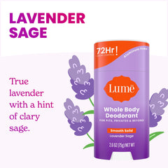 Lume smooth glide application demonstrating easy, even coverage.