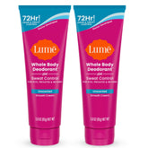 Lume unscented cream tube ready for discreet application anywhere.