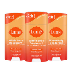 Lume smooth solid-stick deodorant for all-day odor control