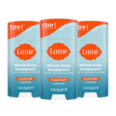 Lume Whole Body Deodorant unscented close-up for all-day odor control.