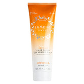 Lumene Nordic C Pure Glow cleansing balm jar close-up, gentle makeup removal for radiant skin.