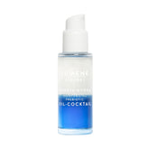 Lumene Nordic Hydra prebiotic oil-cocktail bottle with dual-phase formula for dry skin.