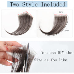 Lumhun HD lace edges strip applied on head for undetectable blend