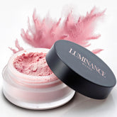 Luminance Milano Ultra Pink Powder Jar showing a silky loose powder for a matte finish