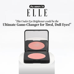 Luminance Milano Under Eye Brightener application demonstrates effortless blending for a natural look.