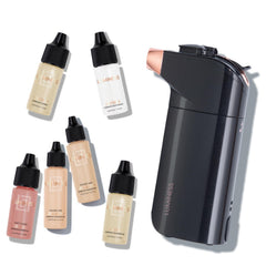 Luminess Breeze Duo device front view for quick, even airbrush makeup on the go.