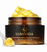 LumiVida Salmon DNA Face Cream bottle pump for easy daily hydration
