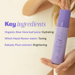 Luna Bronze Eclipse Self Tan Mousse application with glove demonstrates controlled blending