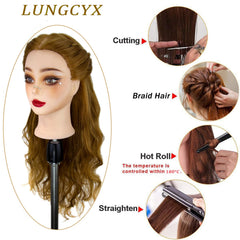 LUNGCYX cosmetology doll head display ideal for makeup demos