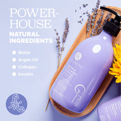 Luseta argan oil formula adds shine and moisture.