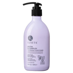 Luseta Biotin B-Complex Thickening Conditioner bottle for thicker-looking hair.