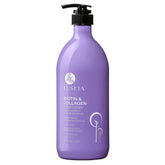 L LUSETA Biotin and Collagen Conditioner bottle front for thicker, fuller hair