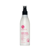 Luseta Glossy Pearl Leave-In Conditioner bottle pour adds instant shine and hydration.