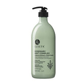 Luseta Rosemary Mint Strengthening Conditioner bottle close-up for detangled, shiny hair.