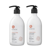 Luseta Tangle Free Routine Shampoo bottle front showing detangling capability.