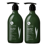 Luseta Tea Tree Shampoo bottle for oily hair cleansing and refreshing scalp