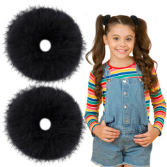 Lusofie pom pom hair accessory child use