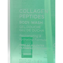 Luseta Collagen Peptides Body Wash gel-to-foam creates rich lather
