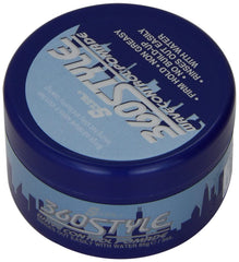 Luster's S-Curl 360 Wave Control Pomade jar top view for smooth, easy application