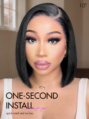 LUVME HAIR bob wig showcasing glueless design for easy wear