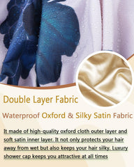 Luvruitaky soft satin inner lining reduces friction and frizz.
