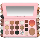 LUXAZA PRO 18-color palette front view showing versatile neutrals for daily looks